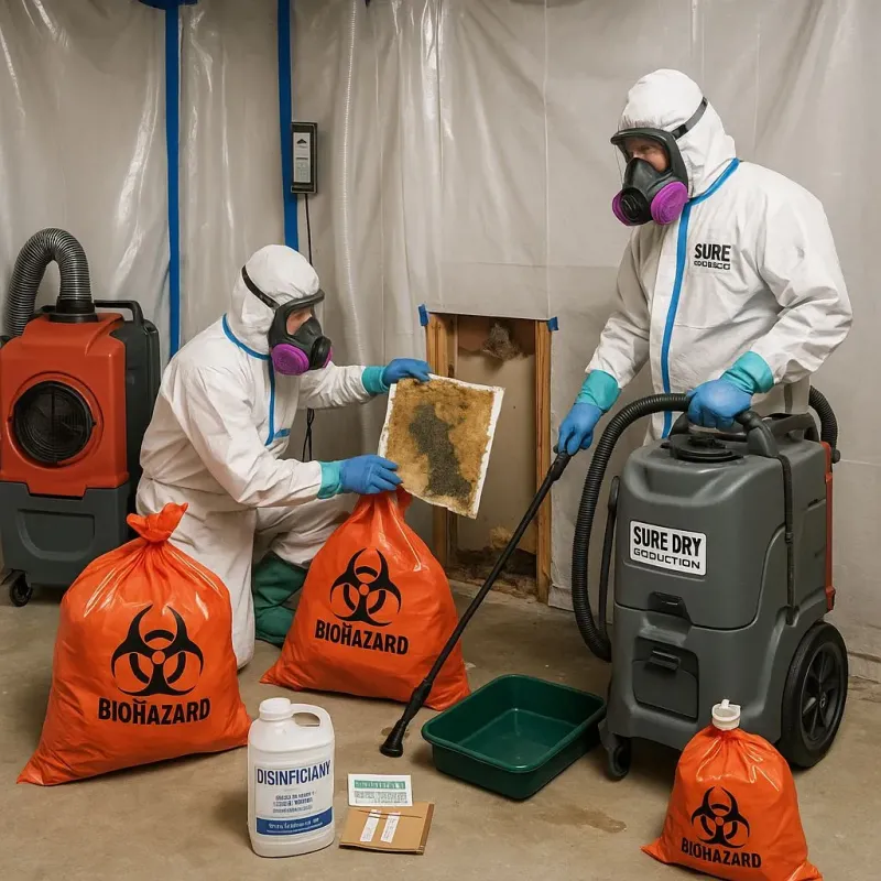 Contaminated Water Handling Protocols process in Farmersville, OH